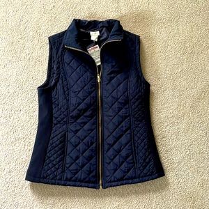 Navy blue vest, Size S